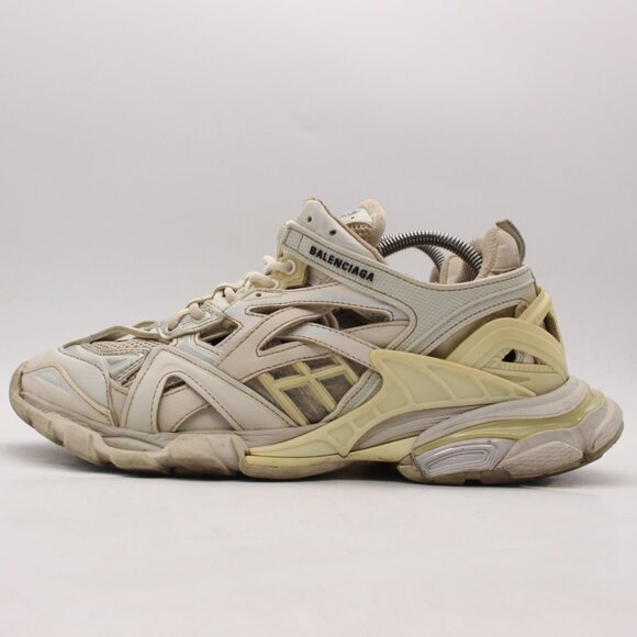 Balenciaga Track Sneaker Men's size US 9 White Lace Up Shoes - Picture 4 of 10